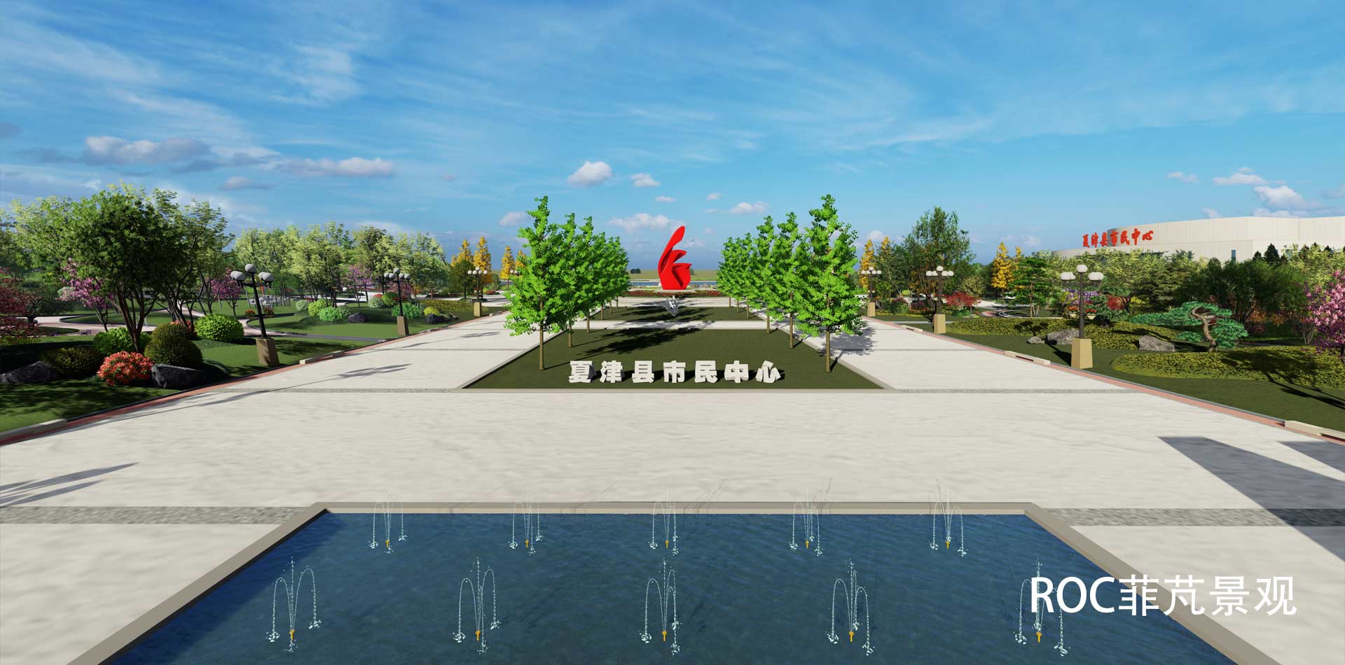 夏津县市民广场·德州